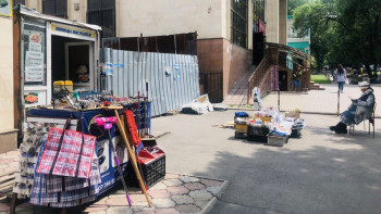 Фотография к новости: Тоқырап тұрған Никольск базары қашан жаңарады?