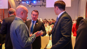 Фотография к новости: Смайылов Қатар экономикалық форумына қатысып жатыр