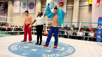 Фотография к новости: Қазақстан кикбоксингтен Әлем Кубогында 61 медаль алды