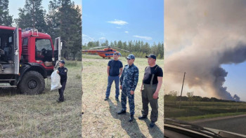 Фотография к новости: Абай облысындағы өрт: Бородулиха орталығында 3 эвакуациялық пункт ашылды