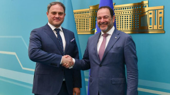 Фотография к новости: Қазақстан мен Еуроодақ әріптестікті нығайту бойынша практикалық қадамдарды талқылауда