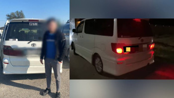 Фотография к новости: Жамбылда көлік басқару құқығы жоқ таксист ұсталды