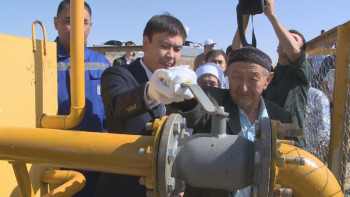 Фотография к новости: Түркістан облысында 6 ауылға газ беріледі