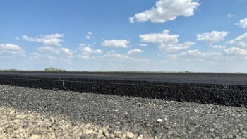 Фотография к новости: "Қызылорда-Жезқазған" тасжолы 40 жылда бірде-бір рет жөндеу көрмеген