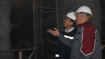 Фотография к новости: Энергетикалық қадағалау комитетінің өкілдері «Степногор ЖЭО» ЖШС-ға барды