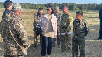 Фотография к новости: Экология министрі "Семей орманы"резерватына барды