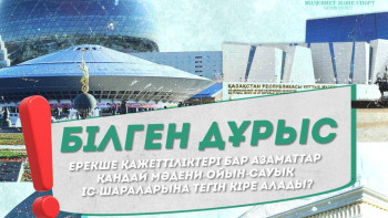 Фотография к новости: Ерекше қажеттіліктері бар азаматтарға қандай іс-шаралар тегін?