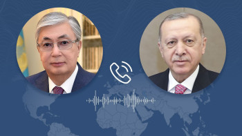 Фотография к новости: Президент Режеп Тайип Ердоғанды Түркістанға шақырды