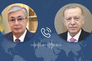 Фотография к новости: Президент Режеп Тайип Ердоғанды Түркістанға шақырды