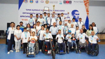 Фотография к новости: Республикалық VI жазғы Паралимпиада ойындары өз мәресіне жетті