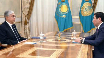 Фотография к новости: Қошанов Тоқаевқа Мәжіліс қызметі туралы есеп берді