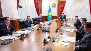 Фотография к новости: Үкімет кеңесінде газ саласын дамыту мәселесі қаралды