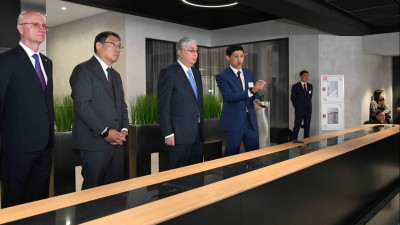 Президент Алматы қаласының қоғамдық көлік жүйесімен танысты