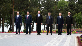 Фотография к новости: Орталық Азия мемлекеттері басшыларының және Еуропалық Кеңес Президентінің бірлескен баспасөз-коммюникесі