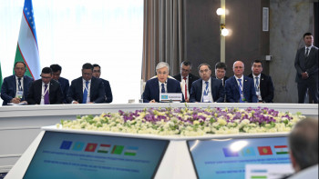 Фотография к новости: Тоқаев Орталық Азия мемлекеттері басшылары мен Еуропалық Кеңес Президентінің екінші кездесуіне қатысты