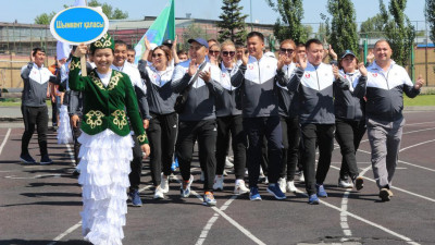 Педагогтер арасында республикалық спартакиада басталды