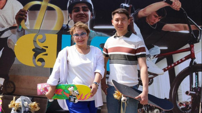 Елордадағы SOS балалар ауылында заманауи скейт алаңы салынады