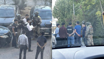 Фотография к новости: Шымкентте полиция бөлімінің басшысы мен тергеуші ұсталды