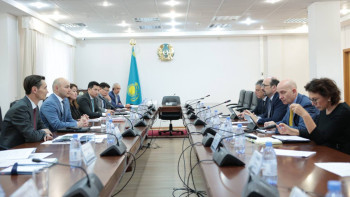 Фотография к новости: ҰЭМ мен Халықаралық валюта қоры экономикалық ынтымақтастықты талқылады