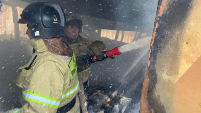 Астанада дәмхана өртенді