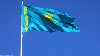 Фотография к новости: Түркістанда мемлекеттік рәміздер ұлықталды