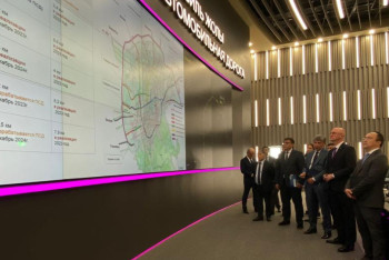 Фотография к новости: Скляр Алматы облысының радиалды жолдар жобасымен танысты