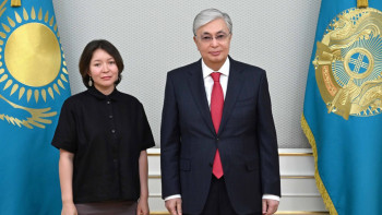 Фотография к новости: Президент Самал Еслямованы қабылдады