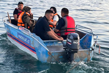 Фотография к новости: Құтқарушылар су қоймасында 3 адамды құтқарды