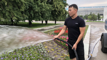 Фотография к новости: Коммуналдық қызметкер: Табиғатқа қамқорлық танытып, жанашыр болуды үйренесің