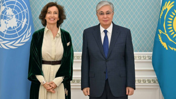 Фотография к новости: Тоқаев: ЮНЕСКО біз үшін ерекше ұйым әрі басымдыққа ие