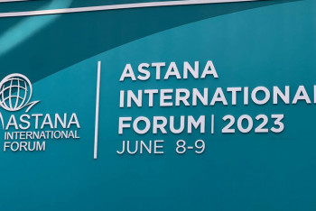 Фотография к новости: Астана халықаралық форумы басталды