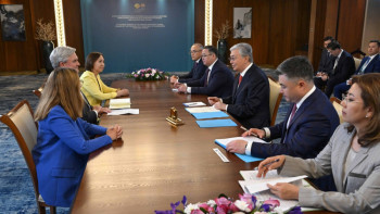 Фотография к новости: Сitigroup компаниясының еліміздегі қызметінің перспективалары талқыланды