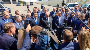 Фотография к новости: Смайылов «Еуразия – біздің үй» халықаралық көрмесінің экспозициясымен танысты