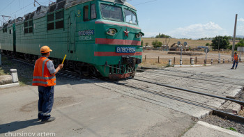 Фотография к новости: Алматыда жолаушылар пойызы рельстен шығып кетті