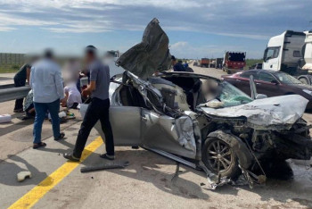 Фотография к новости: Ақмола облысында жол апатынан үш адам зардап шекті