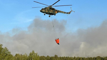 Фотография к новости: Қорғаныс министрлігінің әскери қызметшілері Абайдағы өртті сөндіруге көмекке келді