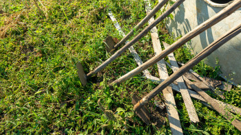 Фотография к новости: Бөренемен тіреп қойған: Елде тозығы жеткен екі жүзге жуық мектеп бар