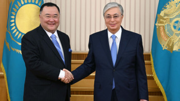 Фотография к новости: Президент Sun Seven Stars Investment Group компаниясының тең төрағасын қабылдады