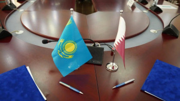 Фотография к новости: Ғиният пен  Катар холдингінің басшысы Астанада көпбейінді клиника салу туралы келісті