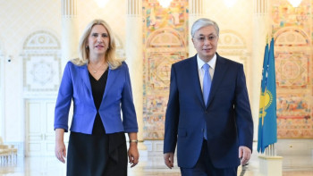 Фотография к новости: Цвиянович Президентке Астана халықаралық форумына шақырғаны үшін алғыс айтты