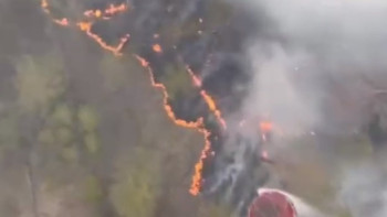 Фотография к новости: Абай облысындағы өртпен күреске 200 техника жұмылдырылған