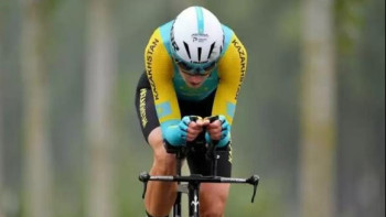 Фотография к новости: Қазақстандық велошабандоз Азия чемпионы атанды