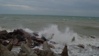 Фотография к новости: Шекарашылар Каспийде заңсыз балық аулаған екі адамды ұстады