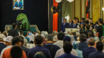 Фотография к новости: Смайылов: Бердібек Машбекұлының есімі халқымыздың жүрегінде мәңгі сақталады