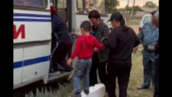 Фотография к новости: Абай облысындағы өрттің түтінінен Бұлақ ауылының тұрғындары көшірілді