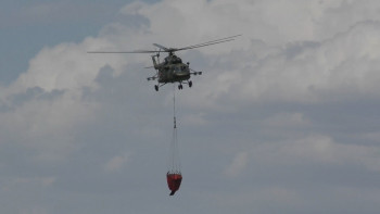 Фотография к новости: Абай облысындағы өрт: Әскери ұшақтар 3500 тоннадан астам су төкті