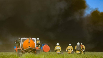 Фотография к новости: Абай облысының әкімі алапат өрттің әлі басылмағанын айтты