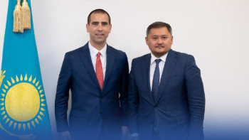 Фотография к новости: Саясат Нұрбек CNN өкілдерімен кездесті