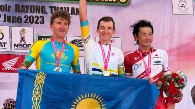Қазақстандық велоспортшылар Азия чемпионатында екі медаль алды
