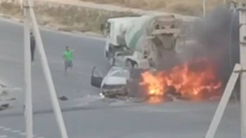 Фотография к новости: Шым-ситидегі жантүршігерлік жол апатынан 7 адам ауруханаға түсті